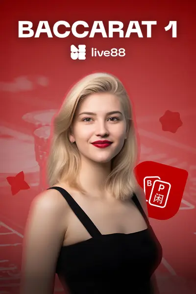 Live-Spiel: Baccarat